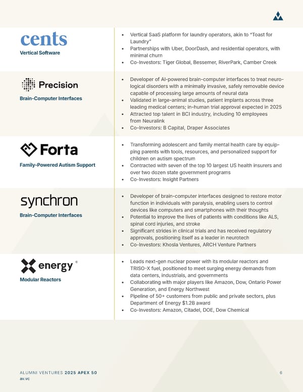 2025 Apex 50 - Page 6